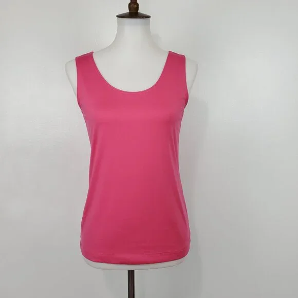 Chico's Pink Stretchy Tank Top Chico's Size 0, US S/4 - Picture 1 of 10